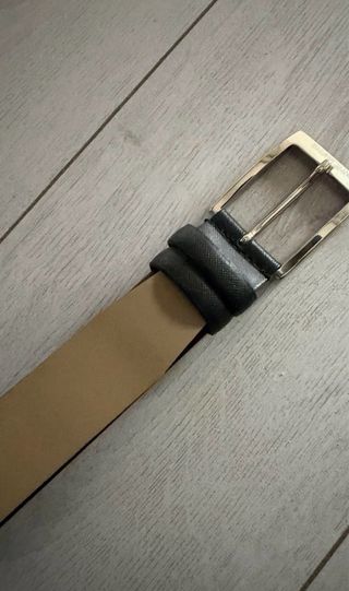 Cintura uomo BILLANCIONI pelle nera