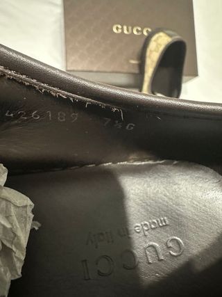 Zapatillas Gucci Beige y Marrón