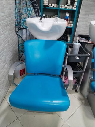 Conjunto Peluquería: Sillas y Lavacabezas