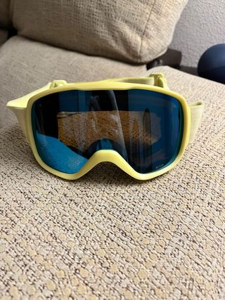 Gafas de esquí Wedze azul y amarillas