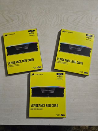 Memoria RAM DDR5 48GB 5200MHz Corsair VengeanceRGB