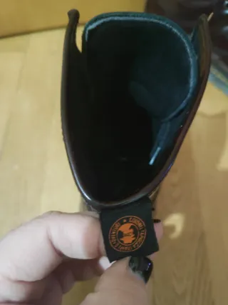 Botas Coronel Tapioca Talla 40 Burdeos