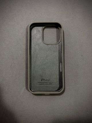 Funda iPhone 16 Pro (gris)