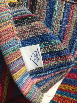 3 Teli Bagno Spugna Cotone Multicolore