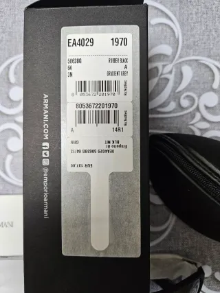 Gafas de sol Emporio Armani Negras