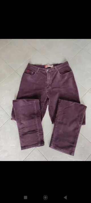 Lee Cooper Jeans Velluto Viola Vintage