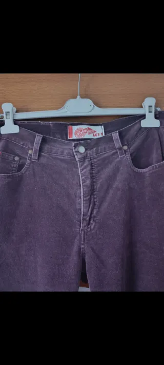 Lee Cooper Jeans Velluto Viola Vintage
