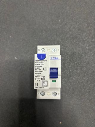 Interruptor Diferencial Solera 40A 30mA