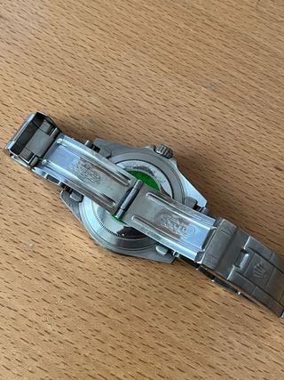 Reloj Rolex Submariner Azul y Plateado