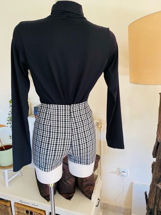 Falda cuadros Bershka Talla 34