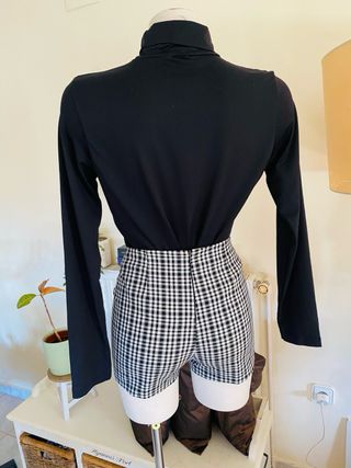 Falda cuadros Bershka Talla 34