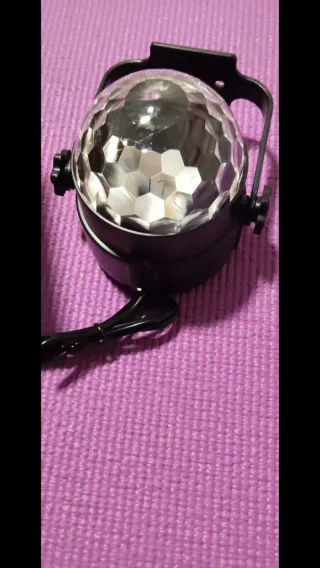 Luz de discoteca multicolor para fiestas