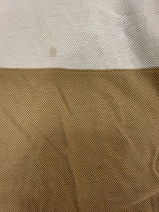 Polo Lacoste Regular Fit Beige y Azul