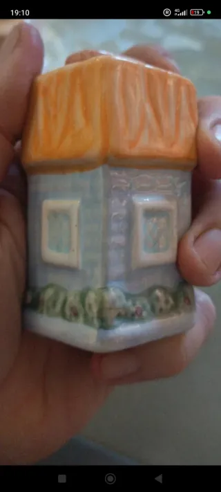 Conjunto Sale e Pepe Cerâmica Casinhas