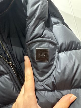 Plumífero ADD Negro Talla M