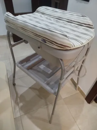 Bañera cambiador bebé
