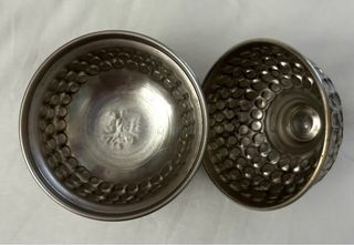 Zuccheriera Metallo Nido D’Ape Vintage