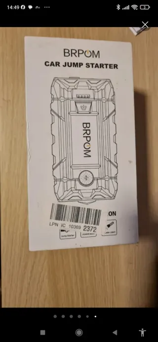 Arrancador BRPOM con brújula