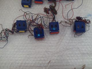 lote 8 pupitre interuptor + uno roto de regalo