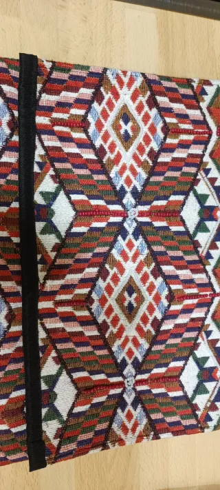 Bolso de fiesta étnico multicolor