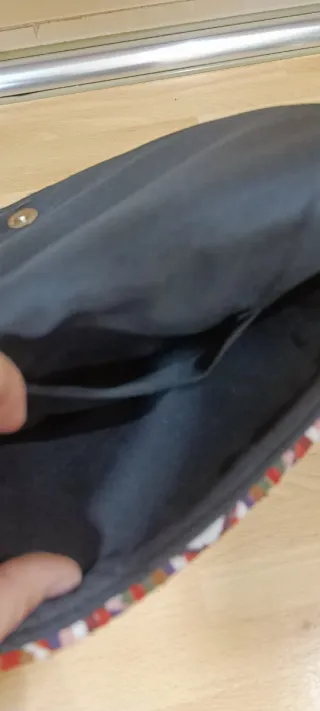 Bolso de fiesta étnico multicolor