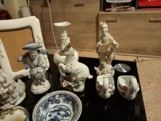 Lote figuras porcelana decorativas