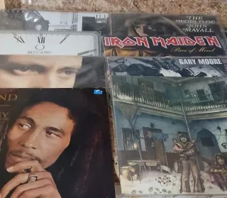 Lote de Discos Vinilo Pop Rock