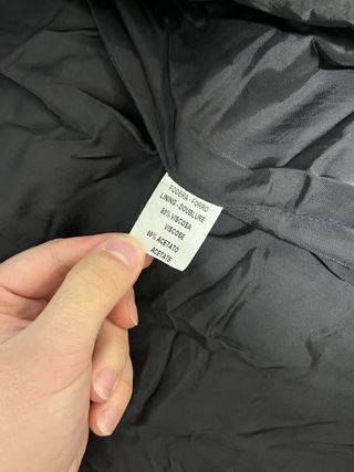 Gabardina larga gris