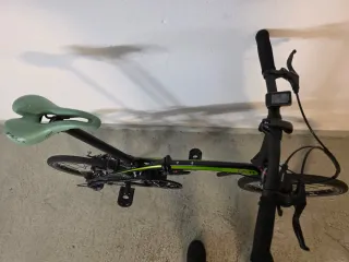 Bicicleta Plegable Tern Verge N8 Negra y verde