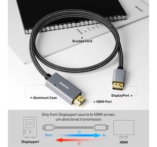 Adaptador cable DisplayPort a HDMI