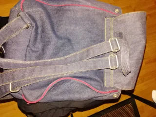 Mochila Polo Jeans Ralph Lauren vaquera.