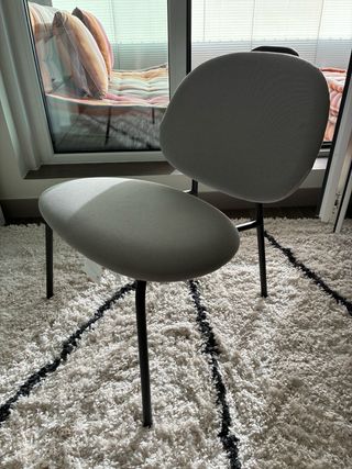 Silla/sillón gris Ikea