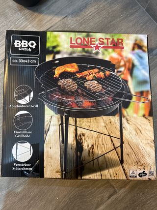 Mini Barbacoa BBQ Grill Lone Star