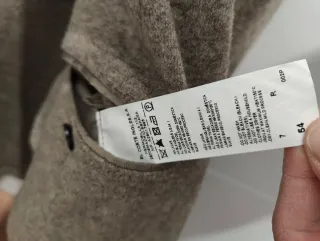 Blazer Lana Emidio Tucci Marrón 80% lana virgen