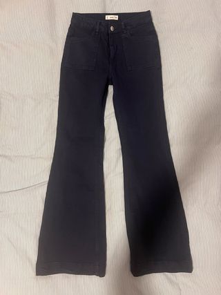 Pantalón campana Mango talla S