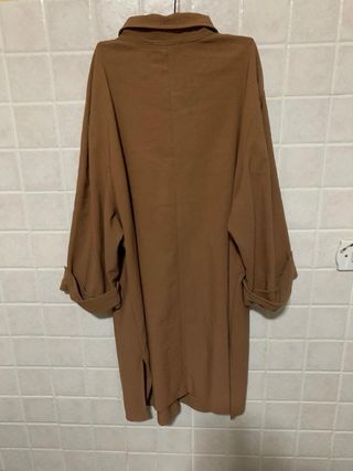 Camicione marrone oversize casual da donna Rainbow