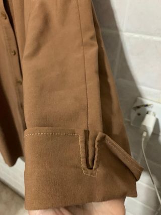 Camicione marrone oversize casual da donna Rainbow