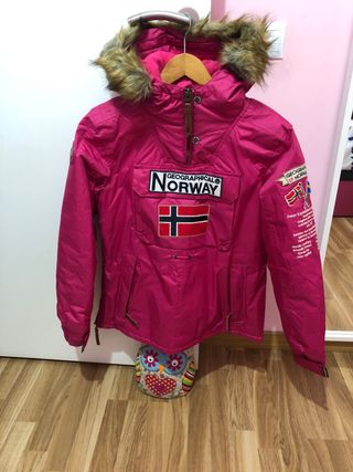Abrigo Geographical Norway Rosa