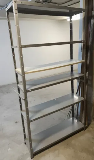 Estantería metálica 2x1 m