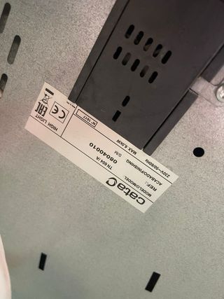 Piani cottura in vetroceramica Cata a 4 fuochi