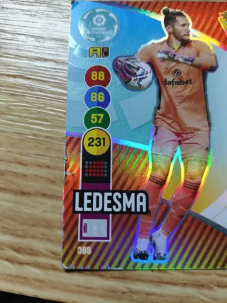 Cromo Fútbol Ledesma Cádiz CF