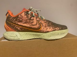 Zapatillas Nike Lebron 21 Queen Conch Oro/Naranja