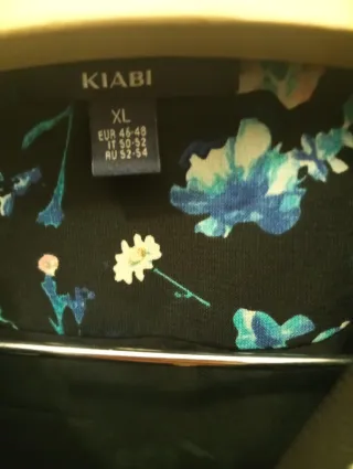 Chaqueta Bomber Talla XL Estampado Floral