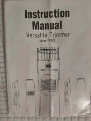 Regolabarba e capelli a batteria