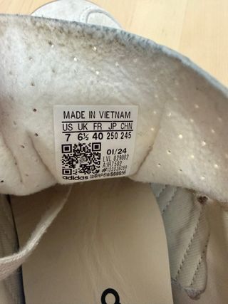 Zapatillas Adidas Gazelle Mujer Talla 40 Beige