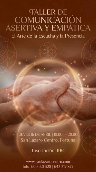 taller de comunicación empatica y afectiva