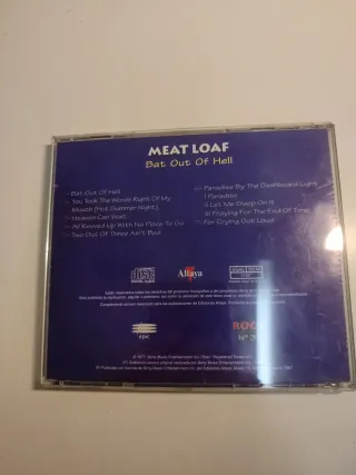Meat Loaf - Bat Out of Hell CD
