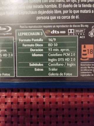 Blu-ray Leprechaun 2 y 3 Edición Especial