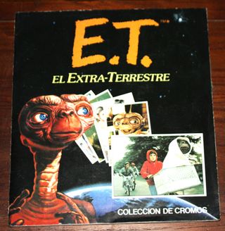 Álbum Cromos E.T. El Extraterrestre