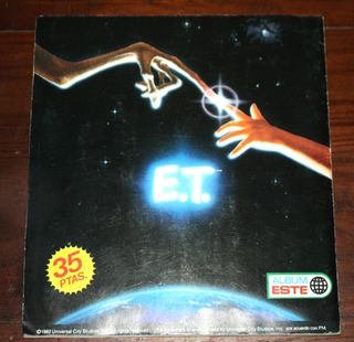Álbum Cromos E.T. El Extraterrestre